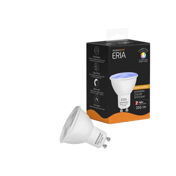 ADUROSMART Lamppu GU10 RGBW Dimbar Zigbee