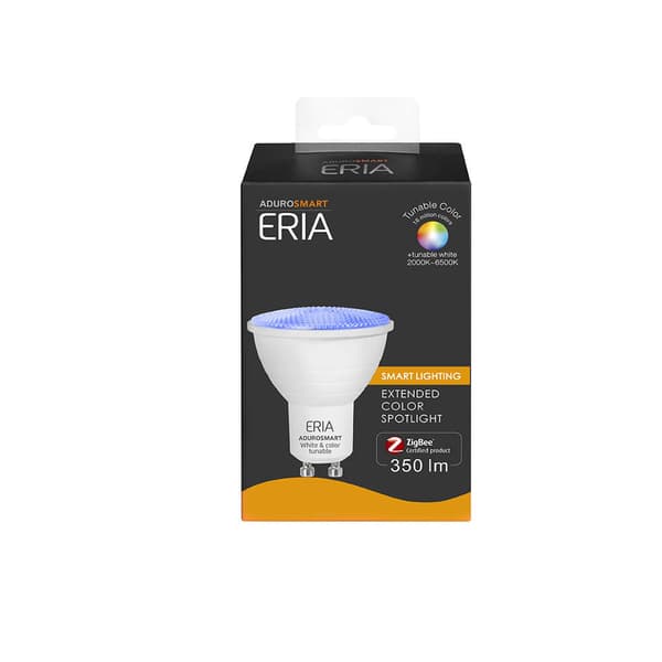 ADUROSMART Lamppu GU10 RGBW Dimbar Zigbee
