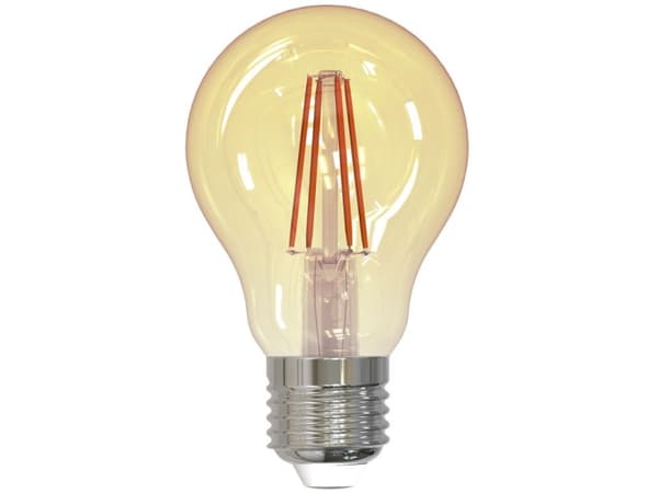 Müller-Licht 401073 LED (RGB) Energiklass F (A - G) E27 Glödlampa 4,5 W = 35 W Varmvit (Ø x H) 60 mm x 105 mm 1 st