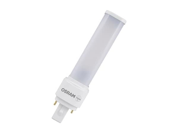 OSRAM DULUX D - LED-glödlampa - form: tubulär - glaserad finish - G24d-3 - 10 W (motsvarande 26 W) - klass E - svalt vitt ljus - 4000 K