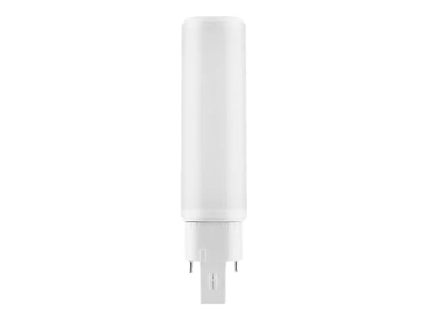 OSRAM DULUX D - LED-lamppu - muoto: putkimainen - himmeä viimeistely - G24d-2 - 7 W (vastaa 18 W) - luokka F - lämpimän valkoinen valo - 3000 K