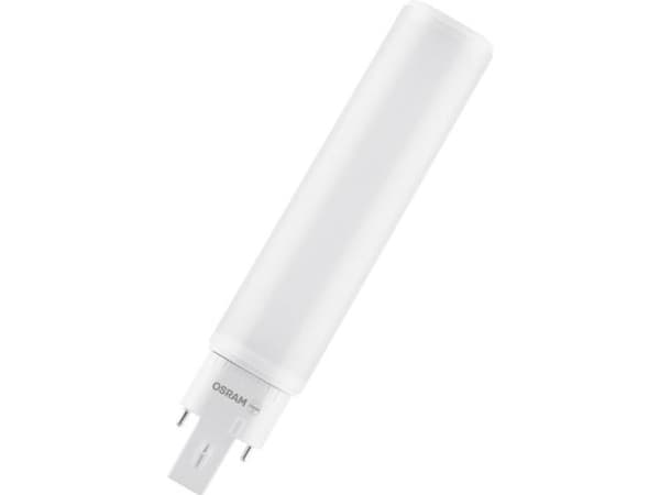 OSRAM DULUX - LED-glödlampa - form: tubulär - glaserad finish - G24q-3 - 10 W (motsvarande 26 W) - klass F - varmt vitt ljus - 3000 K