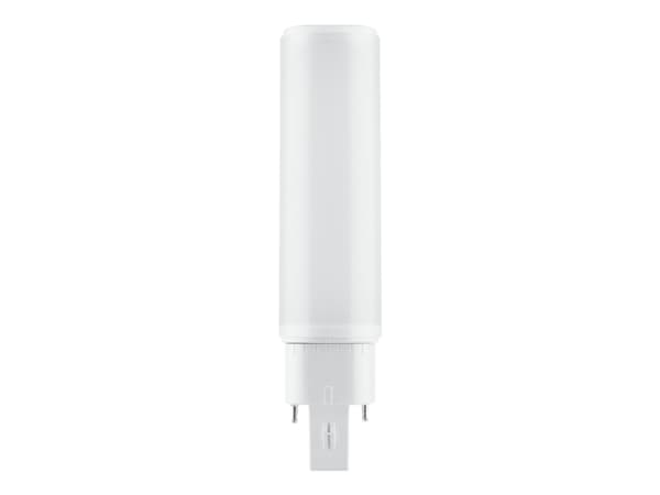 OSRAM DULUX D - LED-glödlampa - glaserad finish - G24d-1 - 6 W (motsvarande 13 W) - klass F - varmt vitt ljus - 3000 K