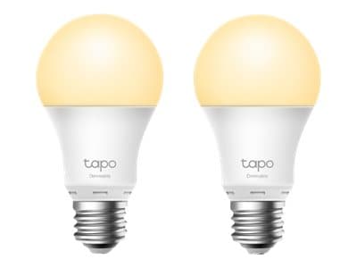TP-Link TAPO L510E(2-PACK), Älylamppu, Wi-Fi, Valkoinen, LED, A27, Vaihtuva