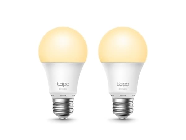 TP-Link TAPO L510E(2-PACK), Älylamppu, Wi-Fi, Valkoinen, LED, A27, Vaihtuva