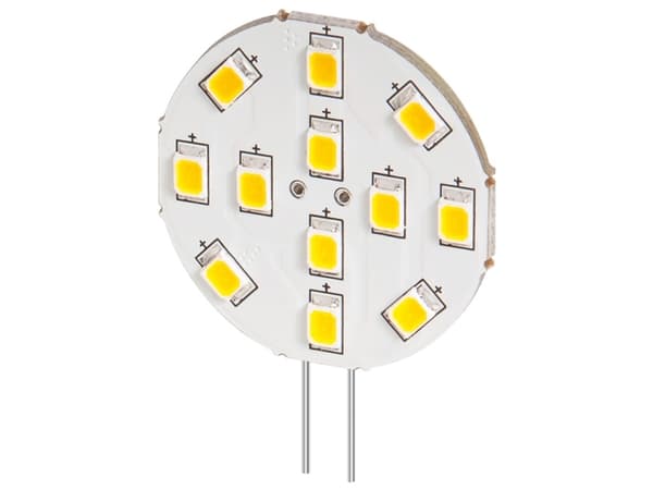 Goobay 30588, 2 W, G4, 170 lm, 30000 h, Varmvit