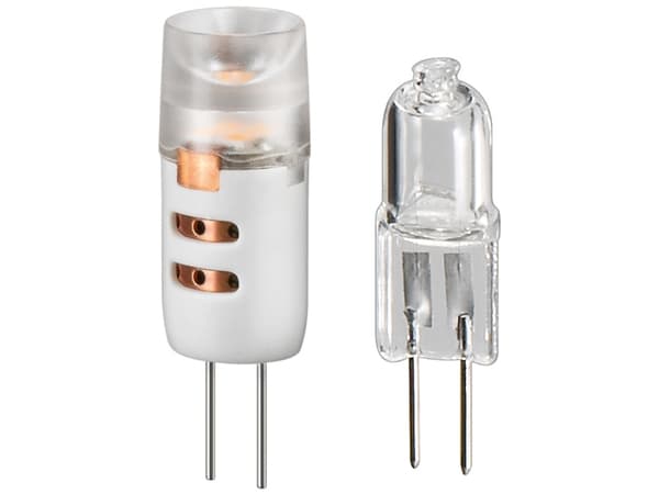 Goobay 30584, 1.2 W, 13 W, G4, 90 lm, 25000 h, Varmvit