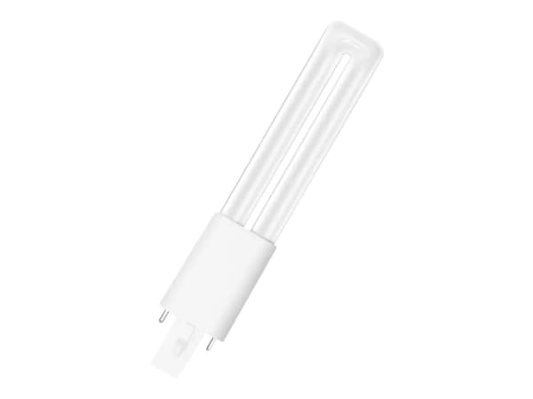 OSRAM DULUX S - LED-lamppu - muoto: biax - himmeä viimeistely - G23 - 4 W (vastaa 9 W) - luokka F - lämmin valkoinen valo - 3000 K