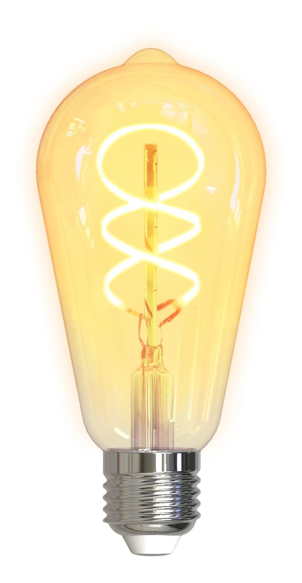 SMART H Spiral LED filament lamp E27 WiFI 2.4GHz 470lm Dim