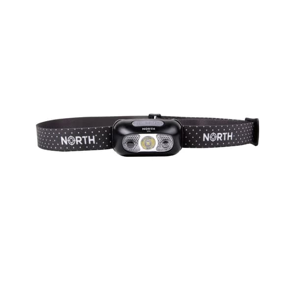 NORTH Pandelampe 220 Lumen Sort ca 75m Cree-Led (XPG2) Sensorkontrol
