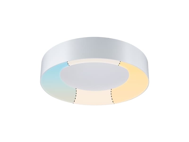 Paulmann HomeSpa Casca, Glödlampan/-lamporna kan inte bytas ut, 3200 LM, IP44, Vit