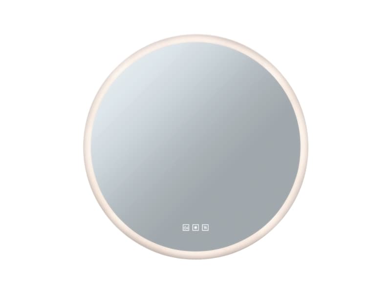 Paulmann HomeSpa Mirra, Rund, Ram, Metall, Vit, Belysning