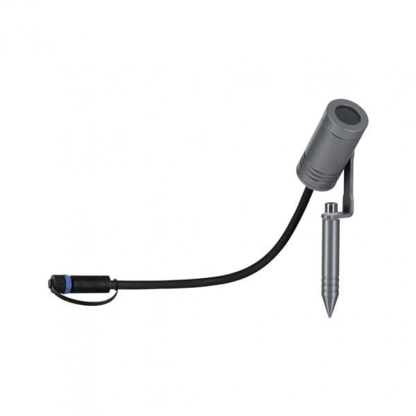 Paulmann 94368, Markbelysning utomhus, Grå, Gjuten aluminium, IP65, Trädgård, III