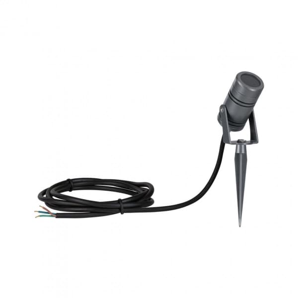 Paulmann 94375, Markbelysning utomhus, Grå, Gjuten aluminium, IP65, Trädgård, I