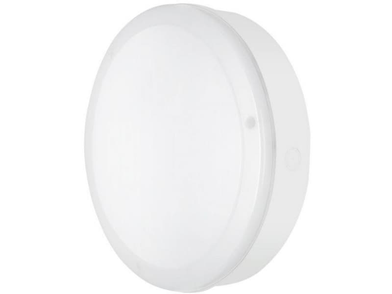 LEDVANCE Surface Bulkhead 82646 LE Utomhus LED taklampa med rörelselarm, LED vägglampa utomhus med rörelsesensor 10 W Vit
