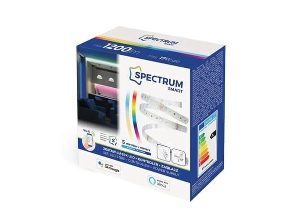 Spectrum Smart Spectrum LED-stripe Spectrum 3,4W / m 12V RGB flerfarget (WOJ + 14493)