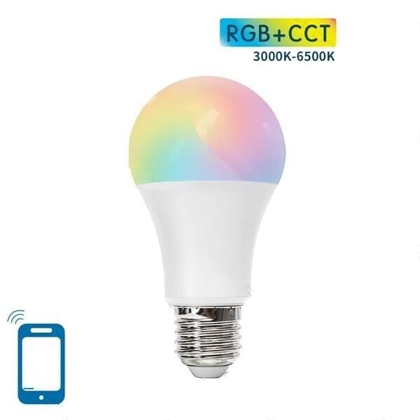 E27 A60 9W WIFI RGB+CCT
