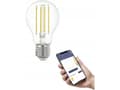 Miniatyrbild 4 av 5: Eglo Connect-Z - LED-glödlampa med filament - form: A60 - E27 - 6 W (motsvarande 60 W) - klass E - varmt vitt ljus - 2700 K
