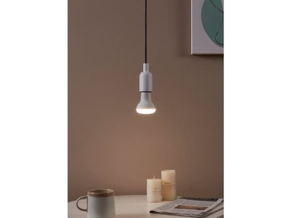 Eglo - LED-spotlight - form: R63 - E27 - 6.5 W (motsvarande 41 W) - klass G - neutralt vitt ljus - 4000 K