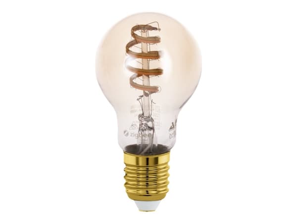 Eglo Connect-Z - LED-filamentlyspære - form: A60 - E27 - 4.9 W (ekvivalent 33 W) - klasse G - avstembar hvit - 2200-6500 K