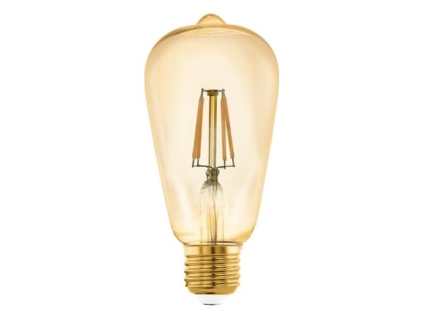 Eglo Connect-Z - LED-glödlampa med filament - form: ST64 - E27 - 4.9 W (motsvarande 41 W) - klass F - varmt vitt ljus - 2200 K
