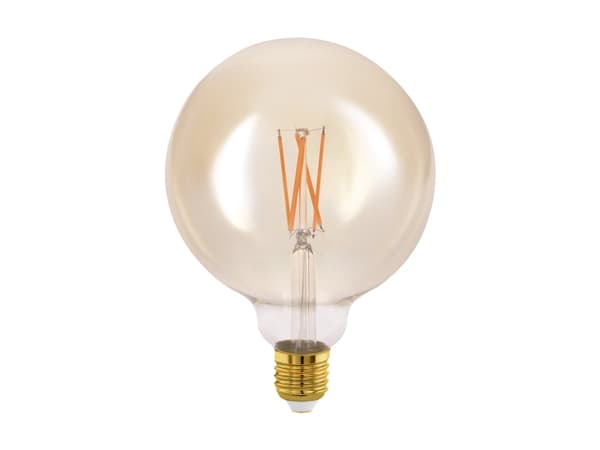 Eglo Connect-Z - LED-glödlampa med filament - form: G125 - E27 - 6 W (motsvarande 50 W) - klass F - varmt vitt ljus - 2200 K