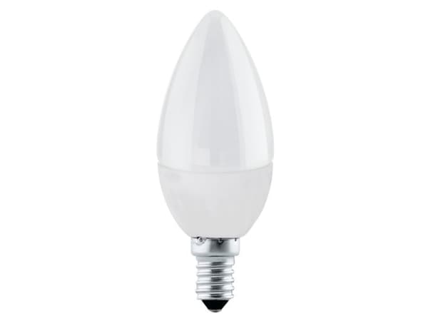 Eglo - LED-glödlampa - form: C37 - E14 - 5 W (motsvarande 40 W) - klass F - neutralt vitt ljus - 4000 K