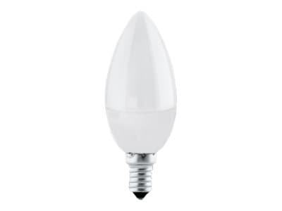 Eglo - LED-glödlampa - form: C37 - E14 - 5 W (motsvarande 40 W) - klass F - neutralt vitt ljus - 4000 K