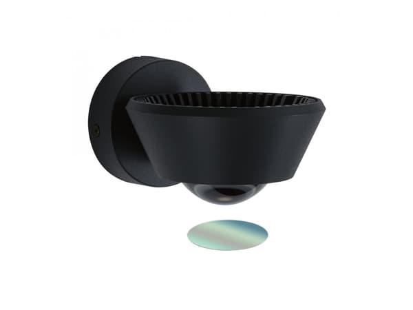 Paulmann Sabik, Ytmonterad, 1 lampor, 2700 K, IP44, Svart