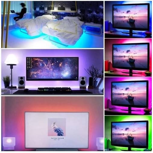 LED Slinga 5 Meter Med Fjärrkontroll