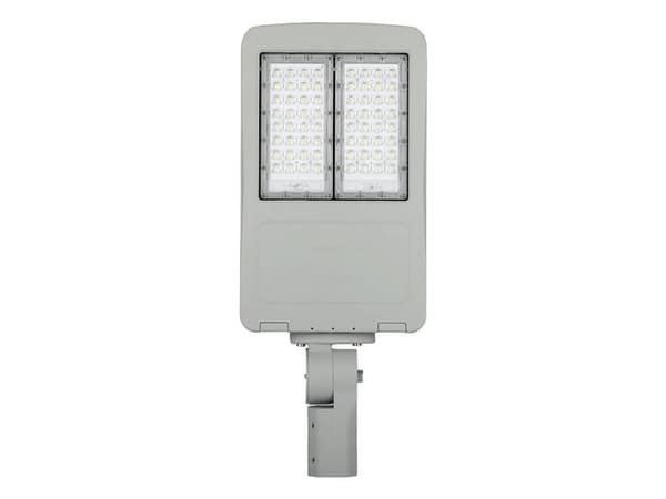 V-TAC 884 LED-gadelys EEK: D (A - G) LED (RGB) LED indbygget 100 W Aluminiumsgrå
