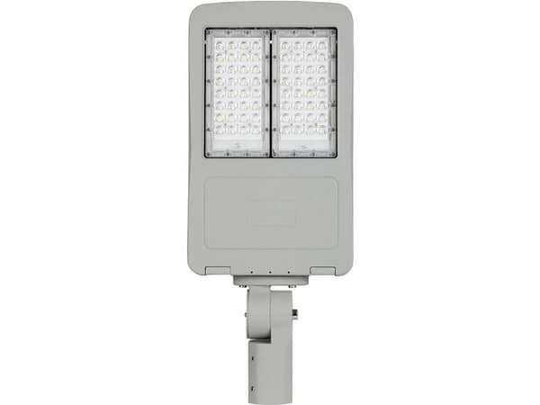 V-TAC 954 LED-gadelys EEK: D (A - G) LED (RGB) LED indbygget 100 W Aluminiumsgrå