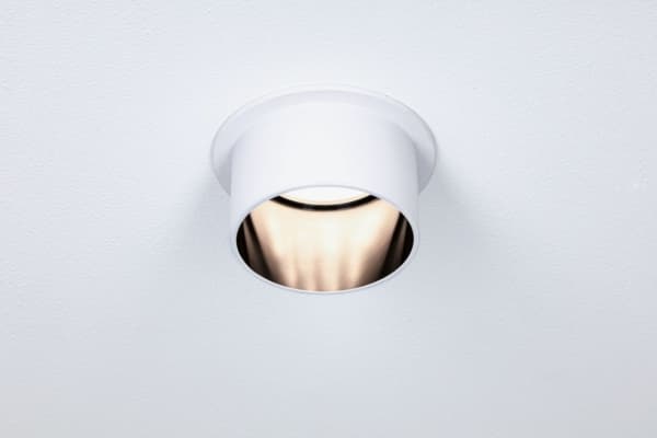 Paulmann Gil Coin, Overflateegnet, 1 ampuller, LED, 6 W, 2700 K, Sort, Hvit