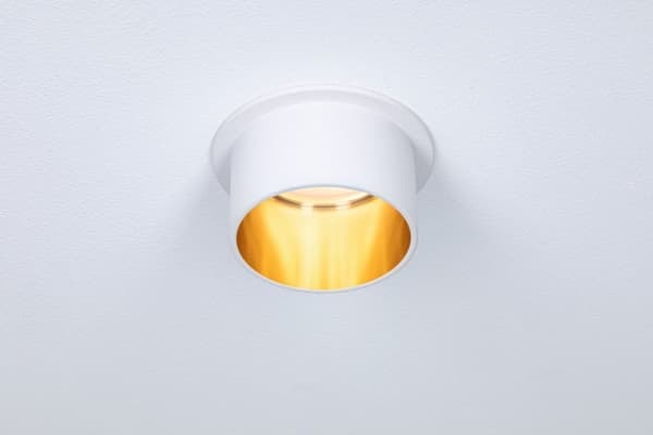 Paulmann Coin 3St.dimm LED 3x6W 2700K 230V hvit/gull