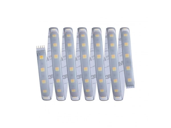 Paulmann 70550, Universell belysningslist, Atmosfär, Orienteringsljus, inomhus, Universal, Silver, Plast