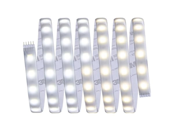 Paulmann 70550, Universell belysningslist, Atmosfär, Orienteringsljus, inomhus, Universal, Silver, Plast