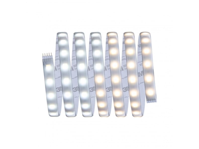 Paulmann 70550, Universell belysningslist, inomhus, Atmosfär, Orienteringsljus, Universal, Silver, Plast