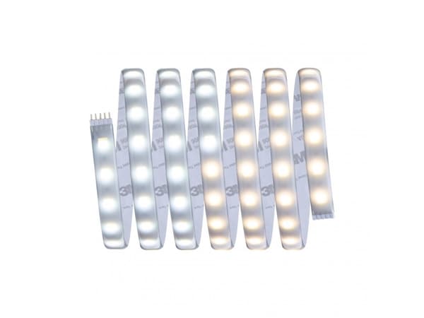 Paulmann 70550, Universell belysningslist, Atmosfär, Orienteringsljus, inomhus, Universal, Silver, Plast Silver