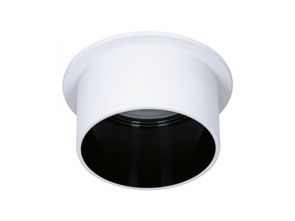 Paulmann Innfelt lysarmatur Gil Coin 3StepDim rd starr LED 1x6W 2700K 230V weiß/schwarz matt Alu