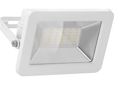 Goobay GB 53873 - LED Flutlicht, 30 W, hvit, IP65, hvit