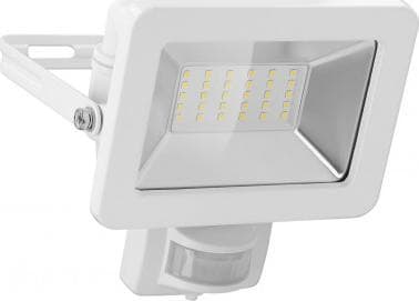 Goobay GB 53882 - LED flomlys med sensor 30 W hvit IP44, Hvid