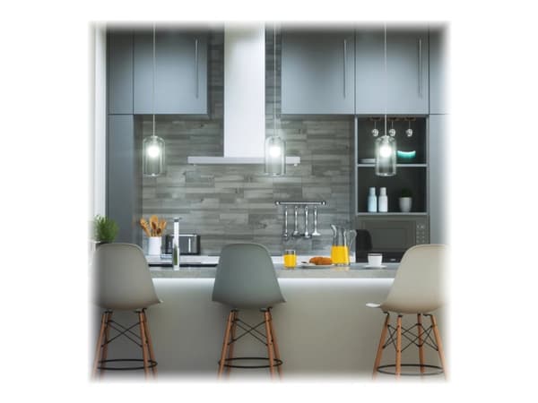Nanoleaf Essentials - LED-glödlampa - form: A60 - E27 - 9 W (motsvarande 60 W) - klass F - 16 miljoner färger/justerbar vit - 2700-6500 K (paket om 3