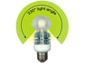 Miniatyrbilde 4 av 5: EnerGenie A Premium High Efficiency LED Lamp plastique, 10 W, E27, Blanc de la CE led1027–01