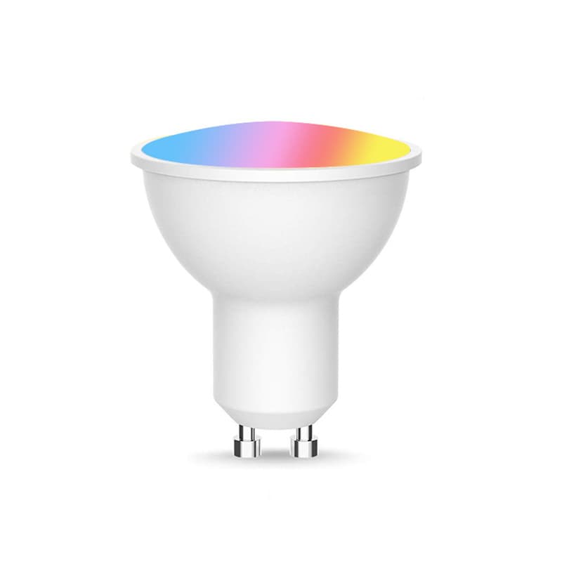 Smart WiFi glödlampa GU10 vit 5W