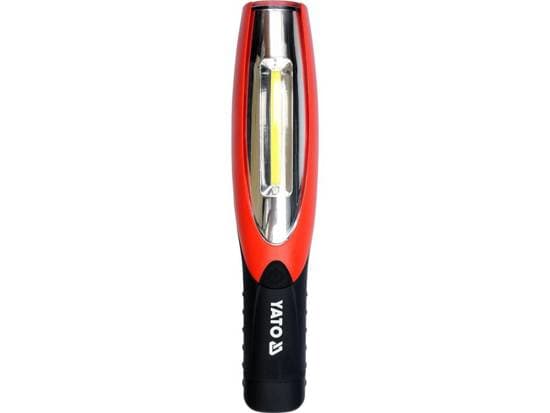 Yato YT-08502, 2 W, LED, 1 ampuller, 3600 mAh, Sort, Oransje, Håndholdt arbeidslys