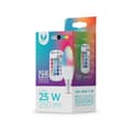 Miniatyrbillede 2 af 2: Forever LED-pære E14 C37 RGB med fjernkontrol