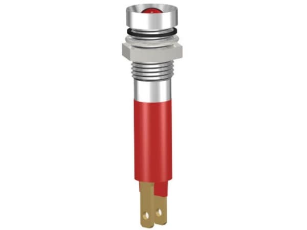 Signal Construct SWZU08024A LED-signallampe Rød 24 V DC/AC Tray