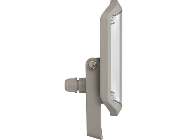 Brennenstuhl AL 3050 - Flomlys - LED - 30 W - klasse E - varmt hvitt lys - 3000 K - flat - grå