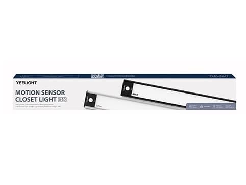 Yeelight YLCG002-B, Musta, Valkoinen, Passiivinen infrapunasensori, LED, 1,2 W, Lämmin hehku, 2700 K