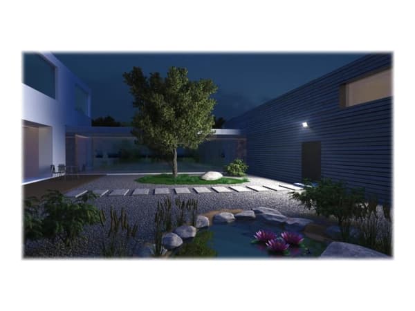 Steinel XLED One - Vegg/tak-spotlys - LED - 23.5 W - klasse A++ - varmt hvitt lys - 3000 K - hvit